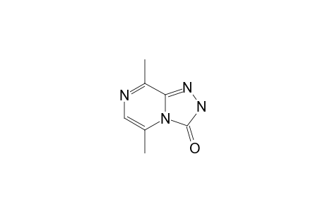 5,8-Dimethyl-3-hydroxy-s-triazolo[4,3-a]pyrazine