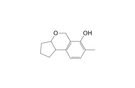 7-Methyl-2,3,5,9b-tetrahydro-1H,3aH-cyclopenta[c]isochromen-6-ol