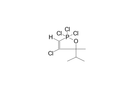 2,2,2,4-TETRACHLORO-5-ISOPROPYL-5-METHYL-1,2-OXAPHOSPHOL-3-ENE