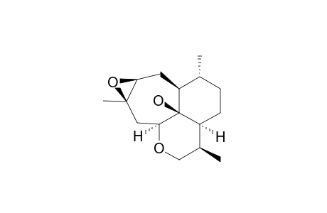 4,8,13-Trimethyl-2,13-dioxatetracyclo[7.5.1(1,9).0(5,15).0(11,13)]pentadecan-15-ol