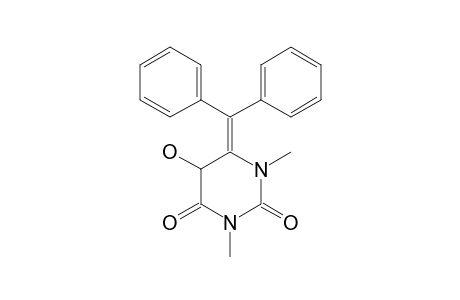 6-(2,2-DIPHENYLVINYL)-5-HYDROXY-1,3-DIMETHYLURACIL