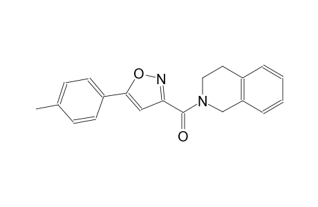 isoquinoline, 1,2,3,4-tetrahydro-2-[[5-(4-methylphenyl)-3-isoxazolyl]carbonyl]-