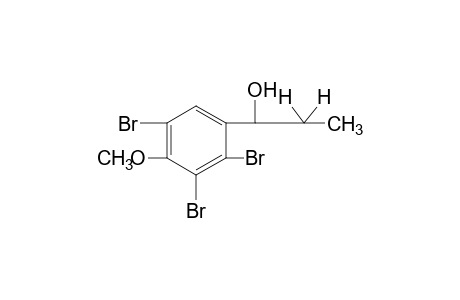 alpha-ethyl-4-methoxy-2,3,5-tribromobenzyl alcohol