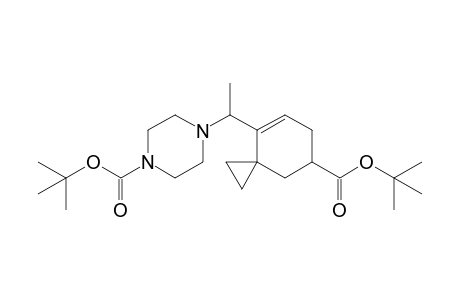 tert-Butyl 4-[1-(7-tert-butyloxycarbonylspiro[2.5]oct-4-en-4-yl)ethyl]piperazinecarboxylate