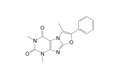 1,3,6-trimethyl-7-phenyl[1,3]oxazolo[2,3-f]purine-2,4(1H,3H)-dione