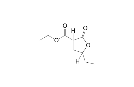 5-Ethyl-2-oxotetrahydro-3-furoic acid, ethyl ester