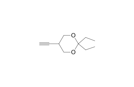 2,2-Diethyl-5-ethynyl-1,3-dioxane