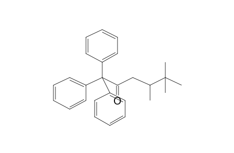 2-Hexanone, 4,5,5-trimethyl-1,1,1-triphenyl-