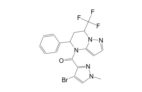4-[(4-bromo-1-methyl-1H-pyrazol-3-yl)carbonyl]-5-phenyl-7-(trifluoromethyl)-4,5,6,7-tetrahydropyrazolo[1,5-a]pyrimidine