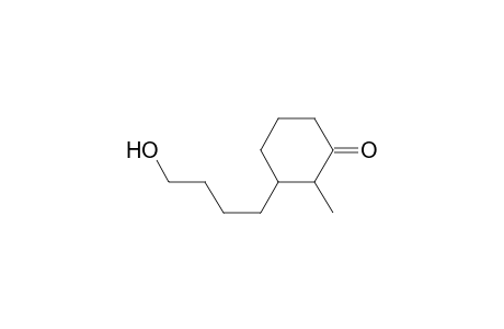 3-(4-Hydroxybutyl)-2-methylcyclohexanone