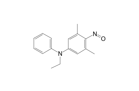 N-Ethyl-3,5-dimethyl-4-nitroso-N-phenylaniline