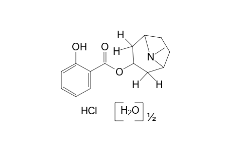tropan-3-ol, salicylate, hydrochloride, hemihydrate