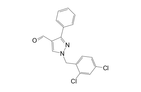1-(2,4-Dichloro-benzyl)-3-phenyl-1H-pyrazole-4-carbaldehyde