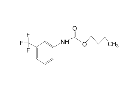 m-(trifluoromethyl)carbanilic acid, butyl ester