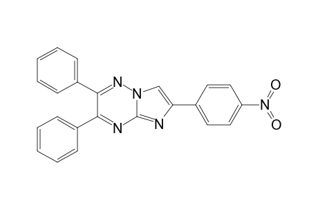 6-(4-Nitrophenyl)-2,3-diphenylimidazo[1,2-b][1,2,4]triazine