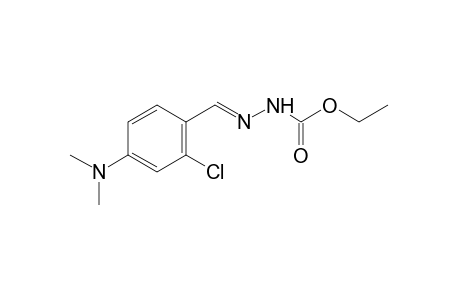 3-[2-chloro-4-(dimethylamino)benzylidene]carbazic acid, ethyl ester