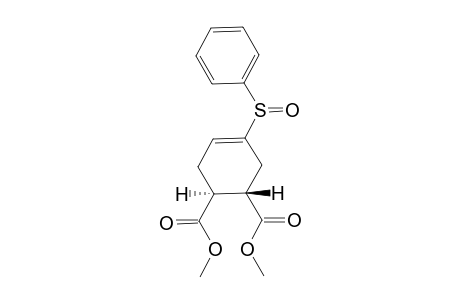 Dimethyl 4-(phenylsulfinyl)-(1R*,2R*)-4-cyclohexene-1,2-dicarboxylate