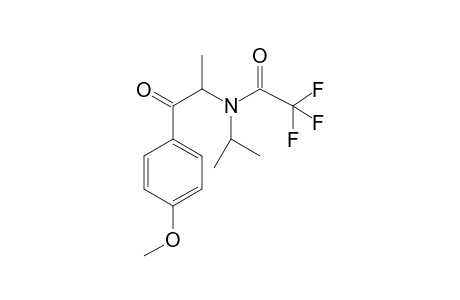 1-(4-Methoxyphenyl)-2-iso-propylaminopropan-1-one tfa