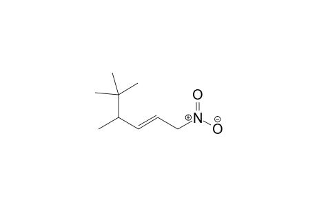 (E) 4,5,5-Trimethyl-1-nitrohex-2-ene