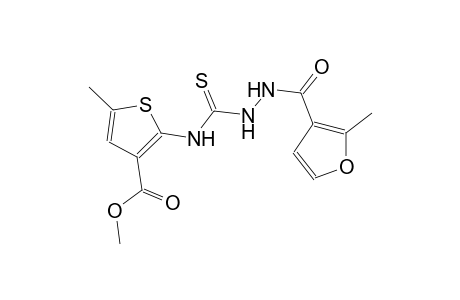 methyl 5-methyl-2-({[2-(2-methyl-3-furoyl)hydrazino]carbothioyl}amino)-3-thiophenecarboxylate