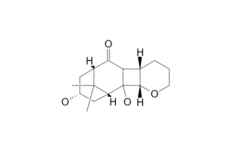 2,13-Dihydroxy-15,15-dimethyl-4-oxatetracyclo[9.3.1.0(2,9).0(3,8)]pentadecan-10-one