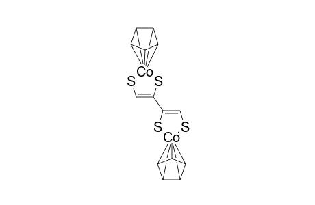 .mu.-(1,3-butadiene-1,2,3,4-tetrathioato)-bis[(.eta.5)-cyclopentadieny]cobalt(III)