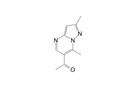 2,7-dimethylpyrazolo[1,5-a]pyrimidin-6-yl methyl ketone