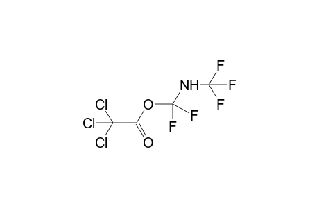 N-HYDROPERFLUOROMETHYLAMINOMETHYL TRICHLOROACETATE