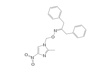 1,3-Diphenylpropan-2-one o-(2-methyl-4-nitro-1H-imidazol-1-yl) methyl oxime