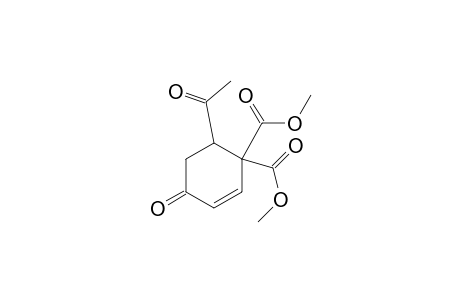 Dimethyl-6-acetyl-4-oxocyclohex-2-ene-1,1-dicarboxylate