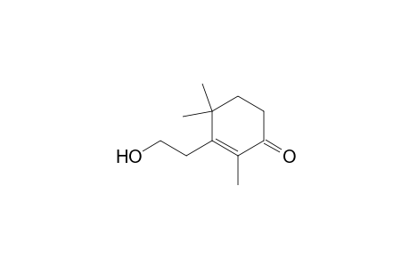 2-Cyclohexen-1-one, 3-(2-hydroxyethyl)-2,4,4-trimethyl-