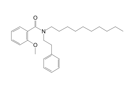 Benzamide, 2-methoxy-N-(2-phenylethyl)-N-decyl-