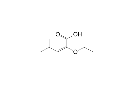 2-Ethoxy-4-methyl-pent-2-enoic acid