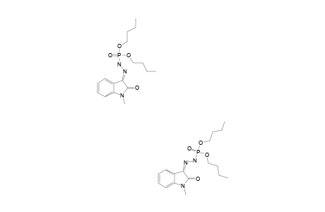 (E/Z)-PHOSPHOROHYDRAZIDIC-ACID-N'-[1,2-DIHYDRO-1-METHYL-2-OXO-3H-INDOL-3-YLIDENE]-DIBUTYLESTER;MIXTURE