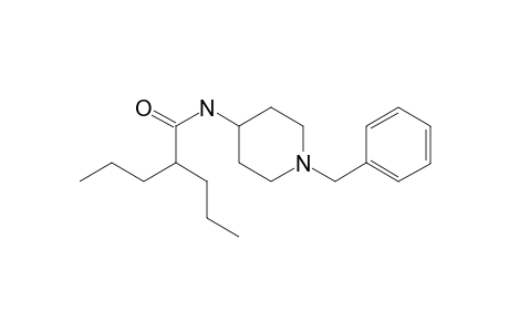 N-(1'-Benzyl-4'-piperidinyl)-2-propylpentanamide