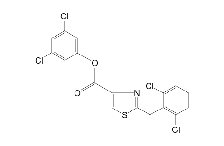 2-(2,6-dichlorobenzyl)-4-thiazolecarboxylic acid, 3,5-dichlorophenyl ester