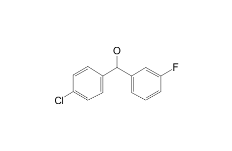 (4-Chlorophenyl)(3-fluorophenyl)methanol