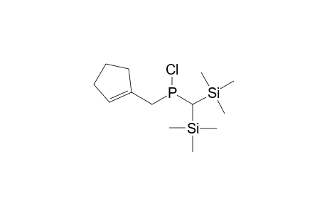 bis{(Trimethylsilyl)methyl]chloro(cyclopent-1'-en-1'-ylmethyl]phosphane