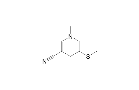 1-methyl-5-(methylthio)-4H-pyridine-3-carbonitrile