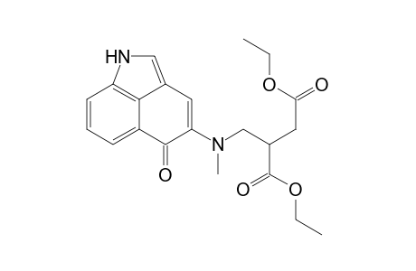 N-(5-Oxo-1,5-dihydrobenz[c,d]indol-4-yl)-2',3'-diethoxycarbonyl-1'-propylamine