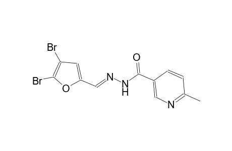 N'-[(E)-(4,5-dibromo-2-furyl)methylidene]-6-methylnicotinohydrazide