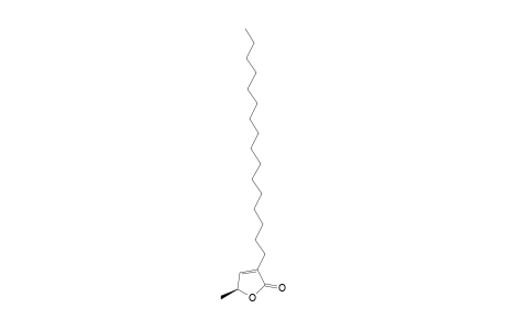 (5S)-3-cetyl-5-methyl-5H-furan-2-one