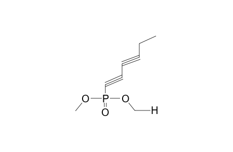 1-DIMETHYLPHOSPHON-1,3-HEXADIYNE