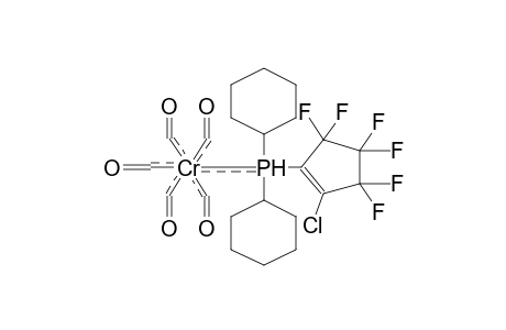 DICYCLOHEXYL(2-CHLORO-3,3,4,4,5,5-HEXAFLUOROCYCLOPENTENYL)PHOSPHINE-CHROMIUM PENTACARBONYL