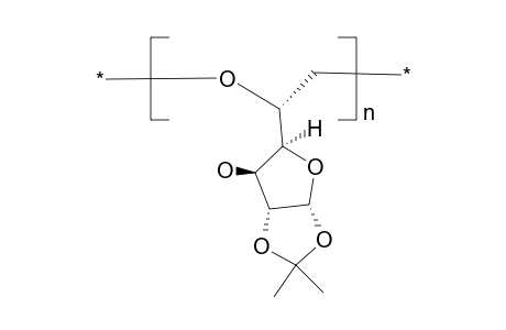 Poly(5,6-anhydro-1,2-o-isopropylidene-alpha-d-glucofuranose)