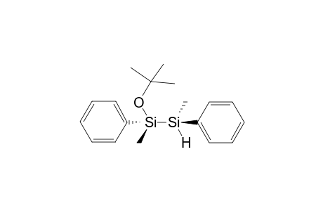 1,2-Dimethyl-1,2-diphenyl-1-tert-butoxydisilane isomer