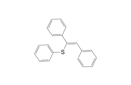 [(Z)-1,2-diphenylethenyl]sulfanylbenzene