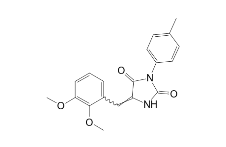 5-(2,3-dimethoxybenzylidene)-3-p-tolylhydantoin