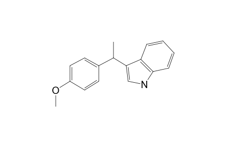 1-(4-Methoxyphenyl)-1-(3-indolyl)ethane