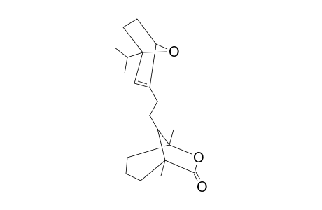 9-S,13-S-EPOXY-9,10-SECO-ABIET-8-(14)-EN-18,10A-OLIDE